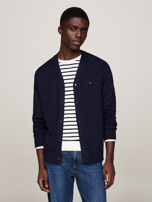Pima Org Ctn Cashmere Cardigan