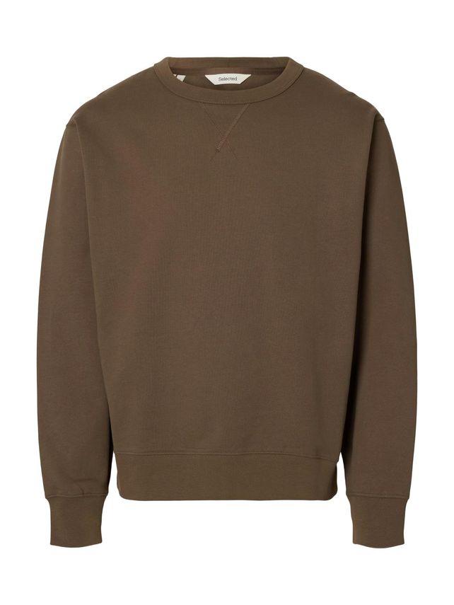 Slhrelaxluke Ls Sweat Crew Neck