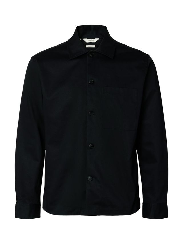 Slhtate Heavy Twill Overshirt Ls No