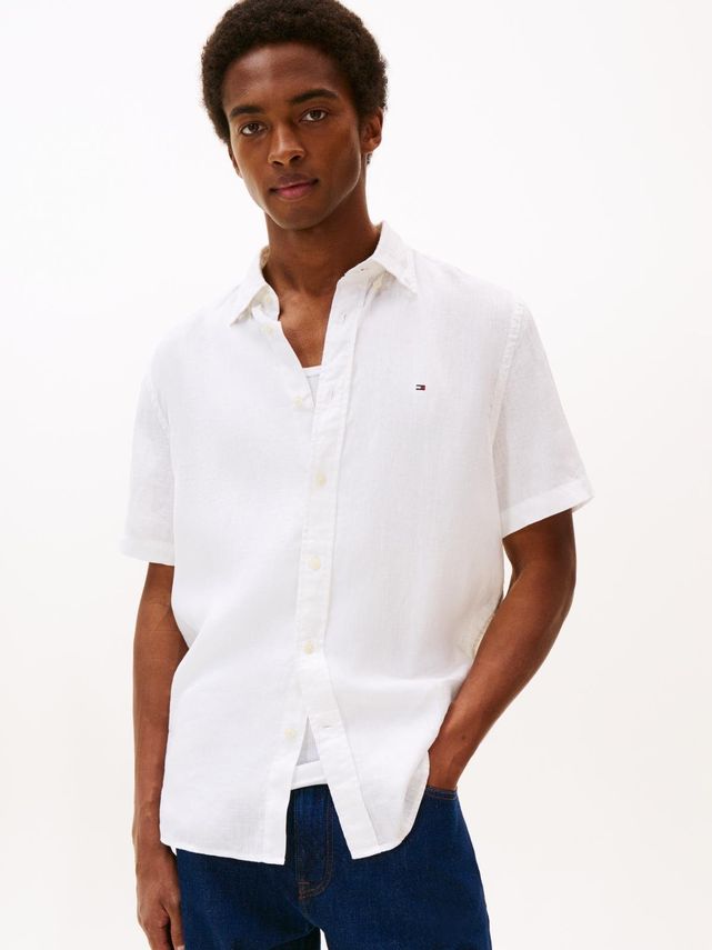 Pigment Dyed Linen Rf Shirt S S