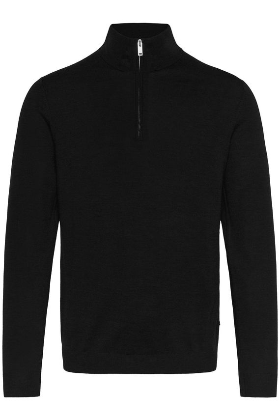 Half-zip pullover i 100% uld fra Matinique