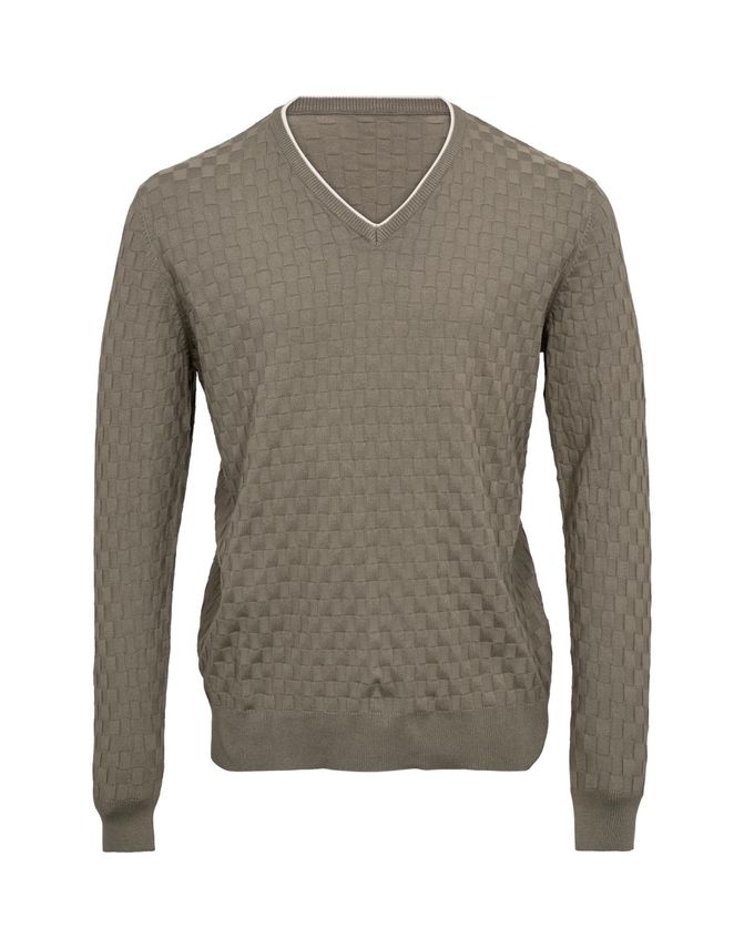 V-neck Knit Regular Fit