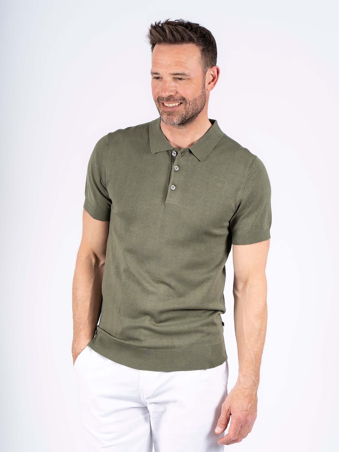Pre End - Sydney Basic Polo I Armygrøn