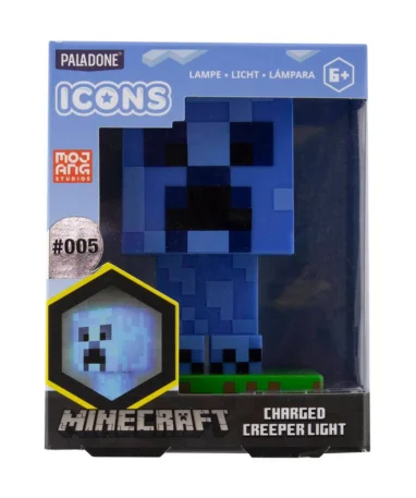 Minecraft Charged Creeper Figur Med Lys