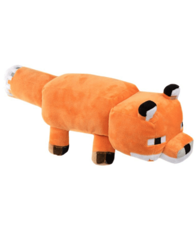 Stor Minecraft Ræv Bamse 51 Cm