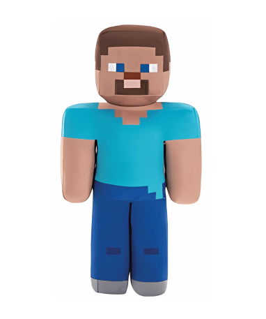 Minecraft Steve Bamse - 20 Cm