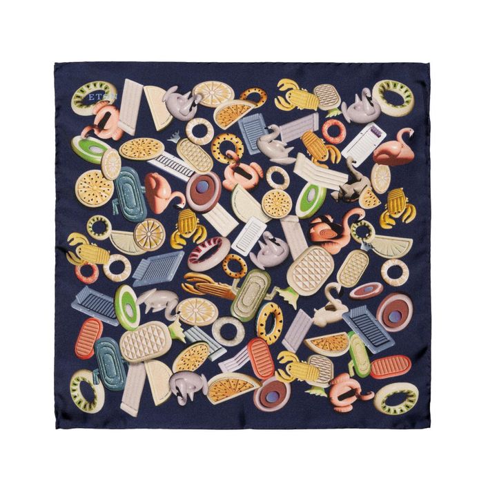 Motif Silk Pocket Square