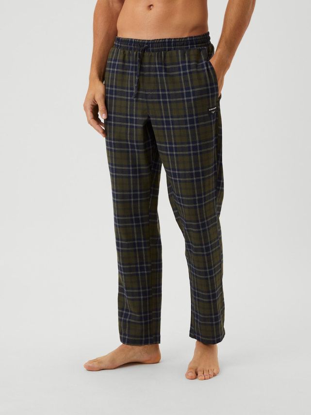 Core Pyjama Pant  Bb Light Blue Tartan