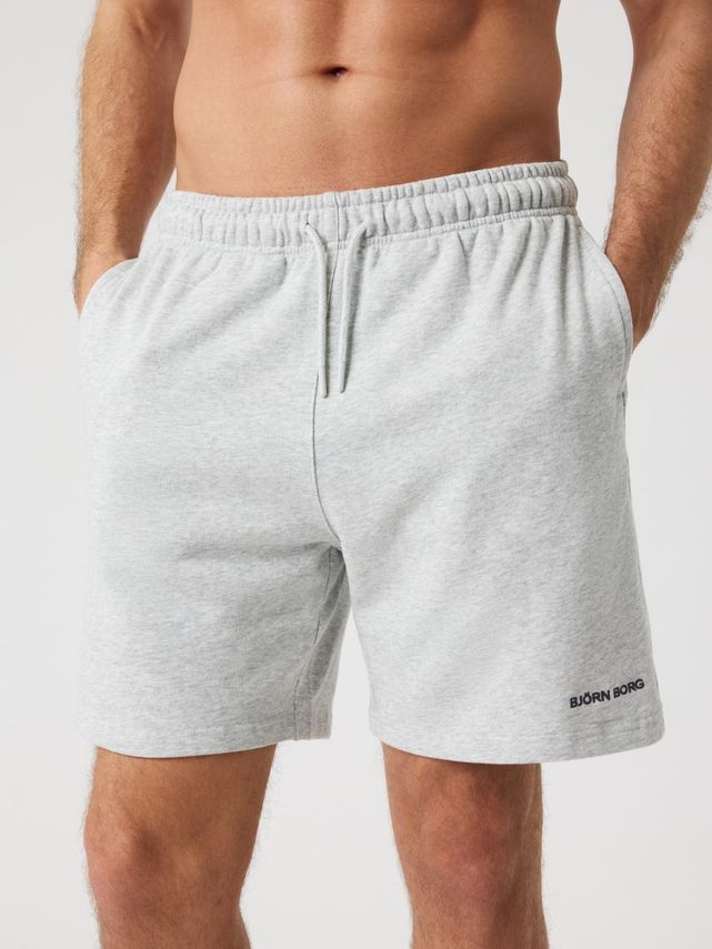 Borg Classic Sweatshorts Brushed Nickel