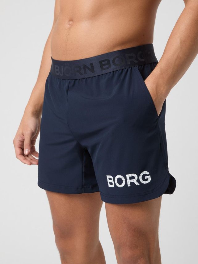 Borg Short Shorts Brilliant White