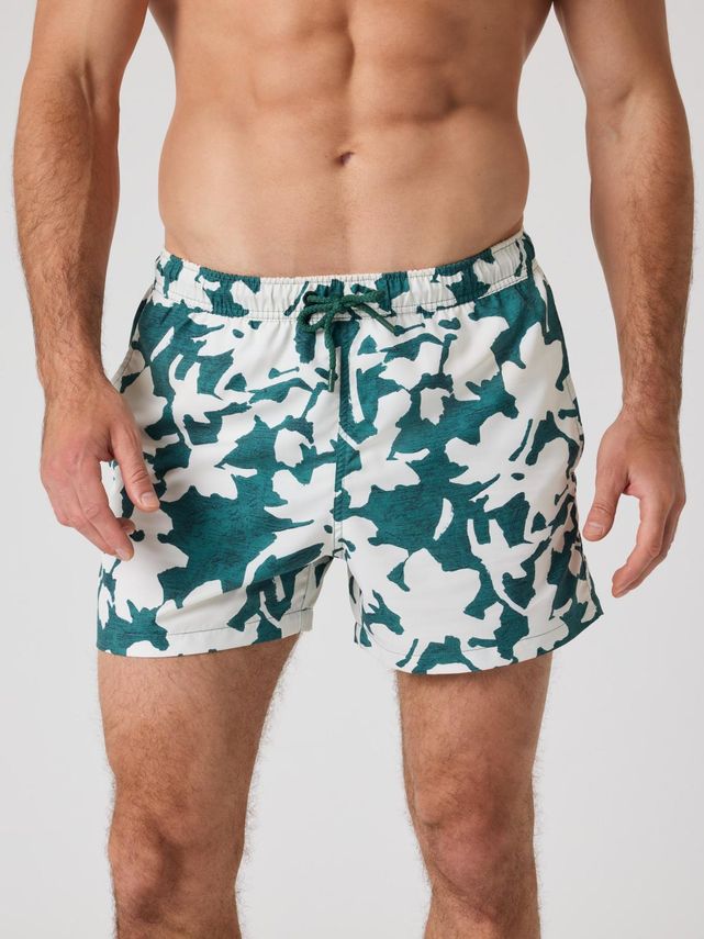 Borg Print Swim Shorts  Bb Bosque Swim 1
