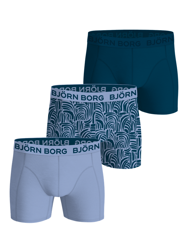 Bamboo Cotton Blend Boxer 3p Multipack 4