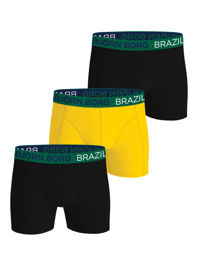 Cotton Stretch Boxer Brazil 3p  Multipack 1