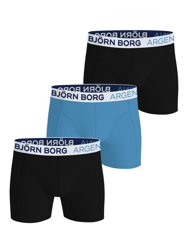 Cotton Stretch Boxer Argentina 3p  Multipack 1