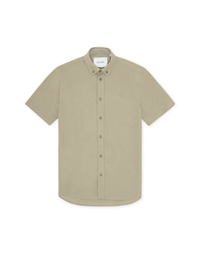 Konrad Cotton Linen Ss Shirt