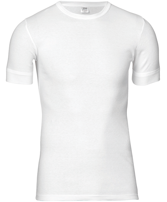 Blød ensfarvet T-shirt med kort ærme fra JBS