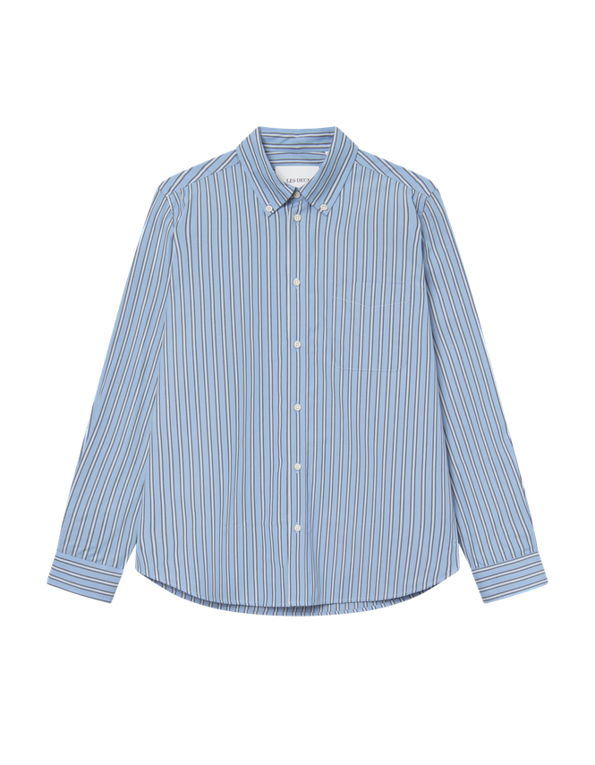 Kent Stripe Poplin Shirt