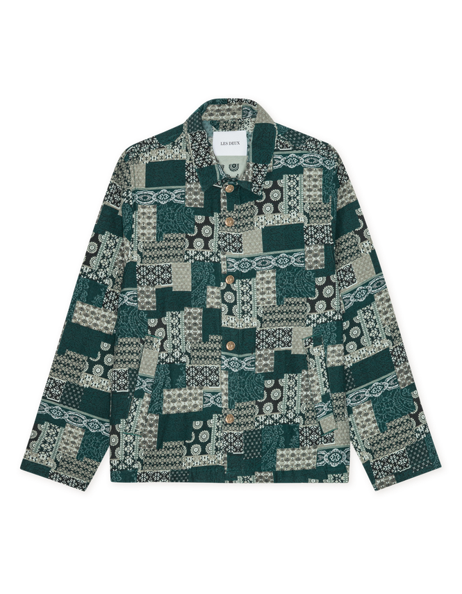 Ian Jacquard Coach Jacket