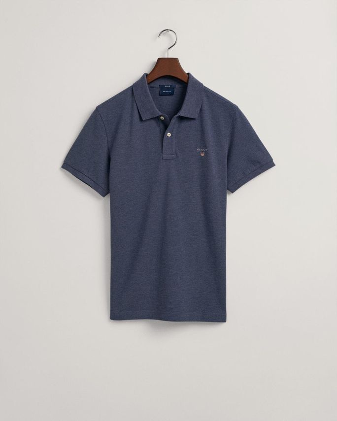 GANT Solid Pique Rugger – Stilfuld polo til enhver lejlighed!