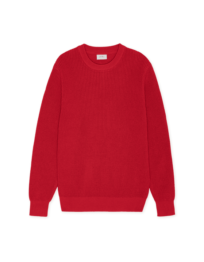 Rib Crewneck Knit
