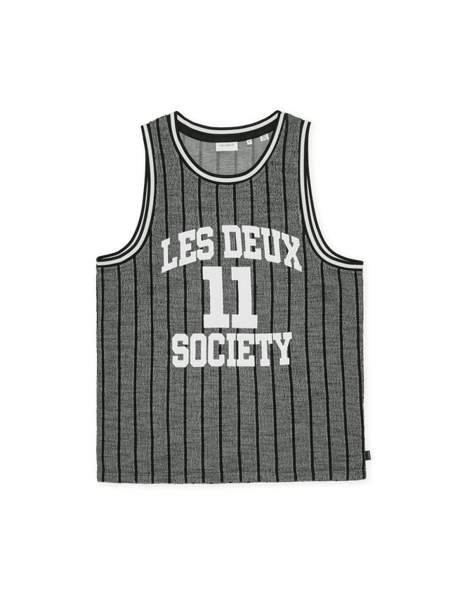 Pinstriped Jacquard Tank Top