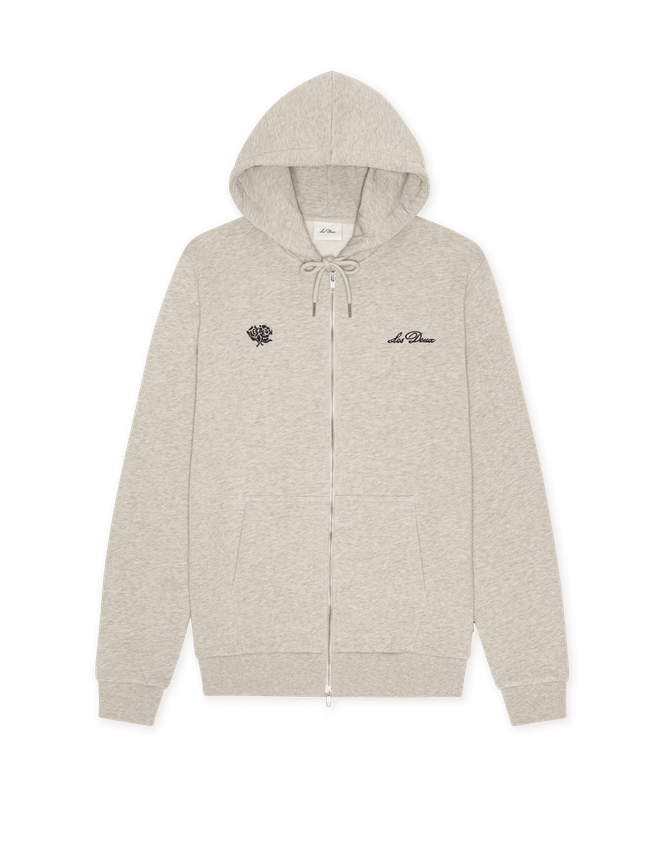 Deux Zipper Hoodie