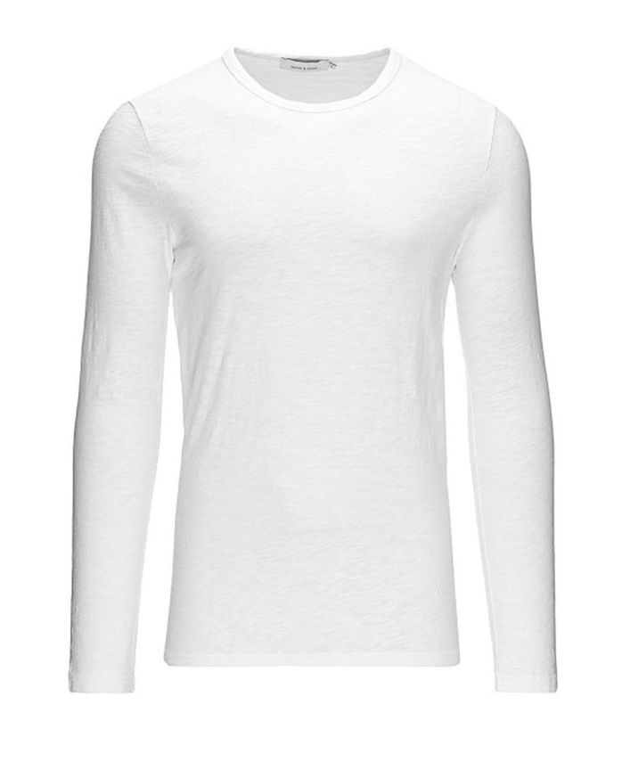 Samsøe Samsøe Basic Langærmet T-shirt med Rund Hals