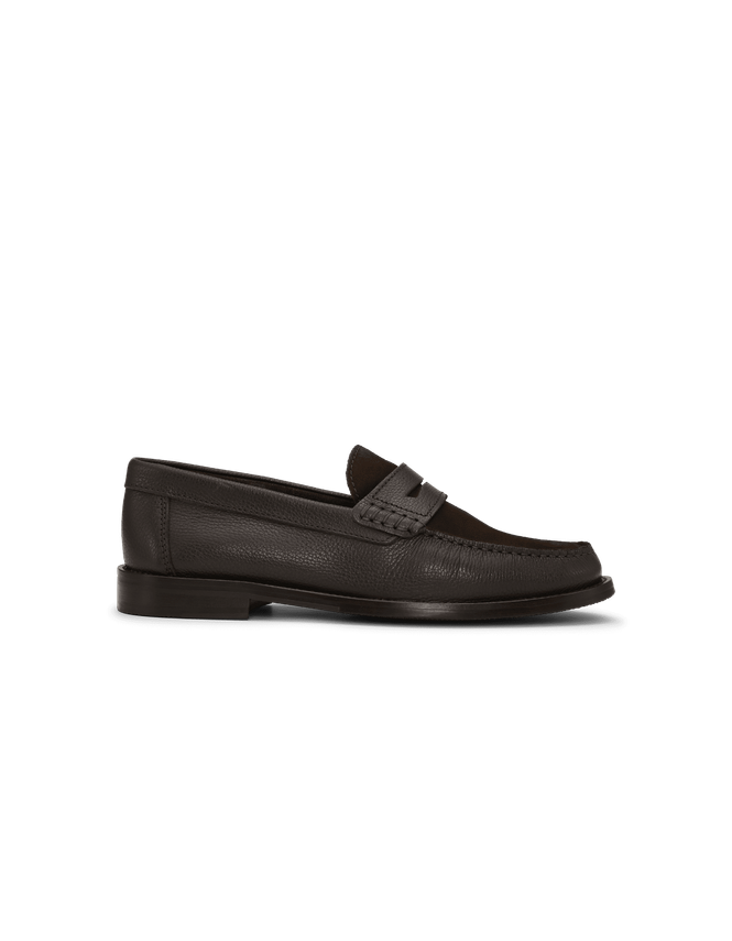 Suede Mix Loafer