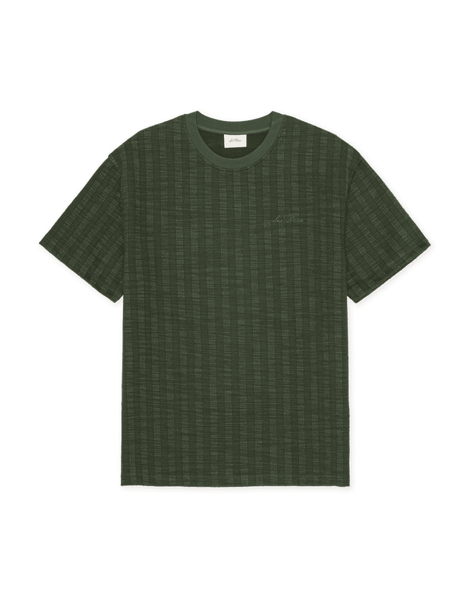 Stripe Jacquard T-shirt