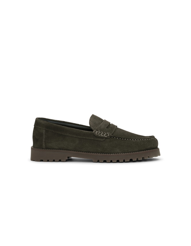 Suede Loafer