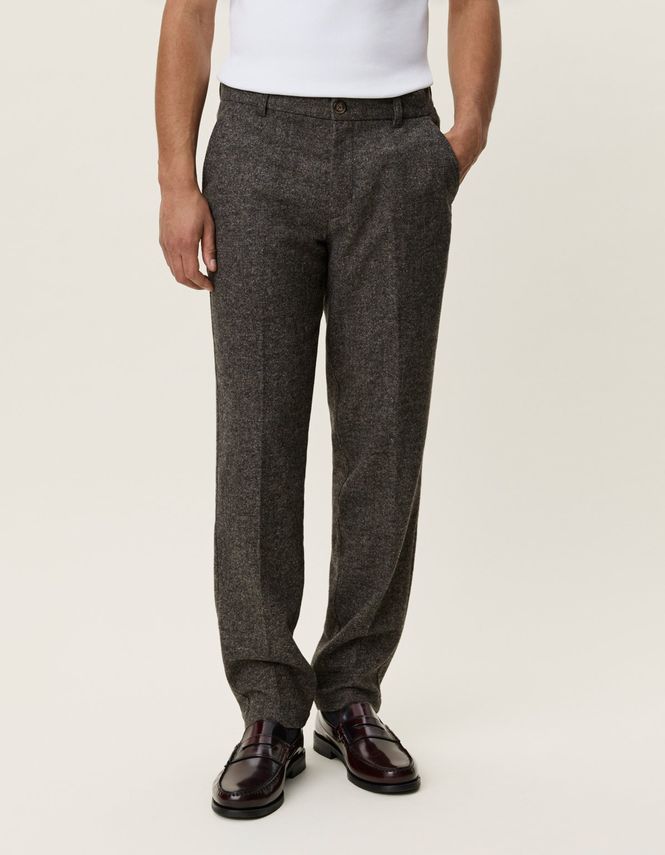 Wool Melange Reg Suit Pants