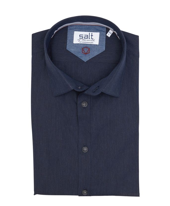 SALT Langærmet Skjorte – Stilfuld og Komfortabel Design
