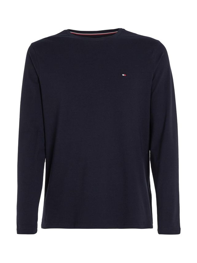 Tommy Hilfiger Slim Fit Langærmet T-shirt i Stretch