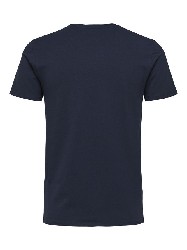 Slhnewpima Ss O-neck Tee B Noo