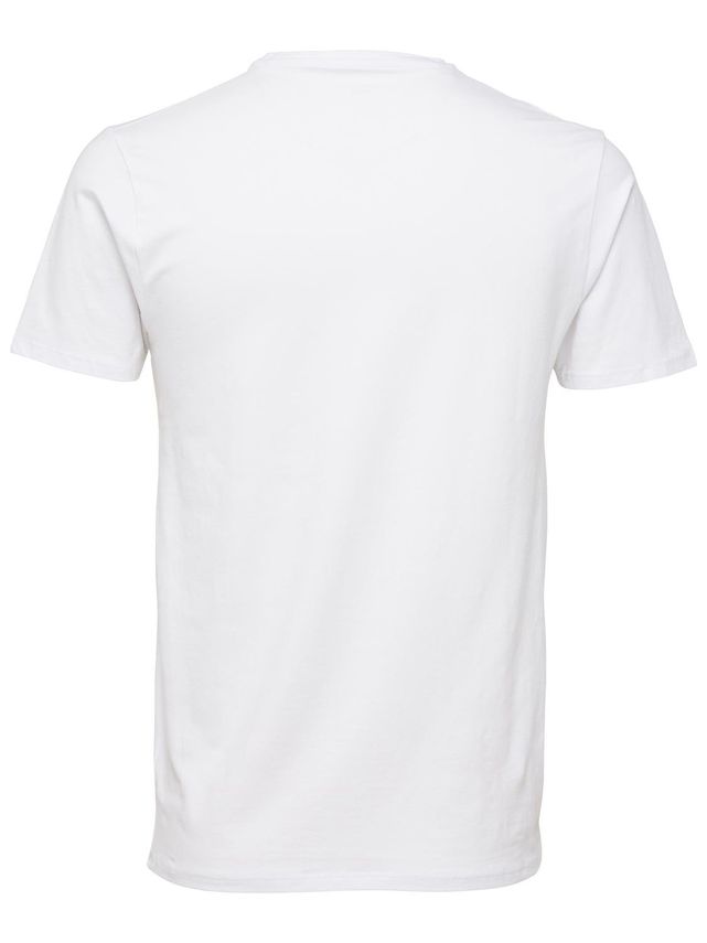 Slhnewpima Ss V-neck Tee B Noo