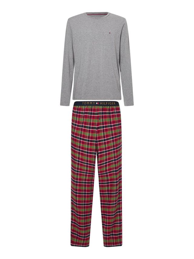 Tommy Hilfiger Pyjamas i 100% Bomuld - Flannel Tee