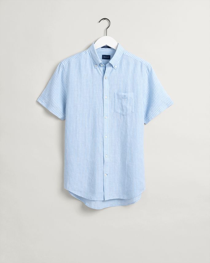 The Linen Stripe Reg Ss Bd Per