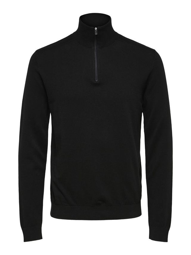 Slhberg Half Zip Cardigan B No