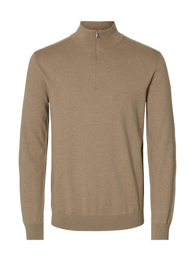 Slhberg Half Zip Cardigan B No
