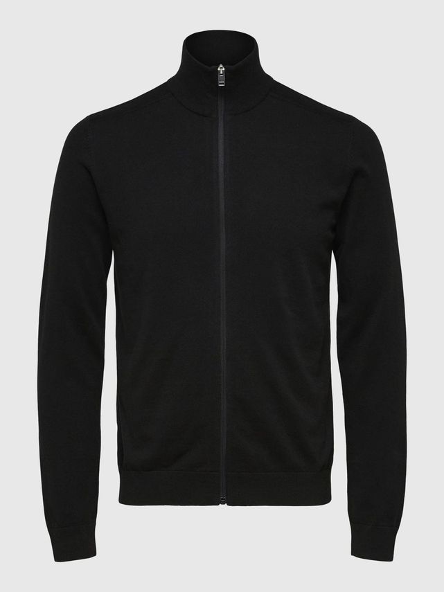 Slhberg Full Zip Cardigan B No