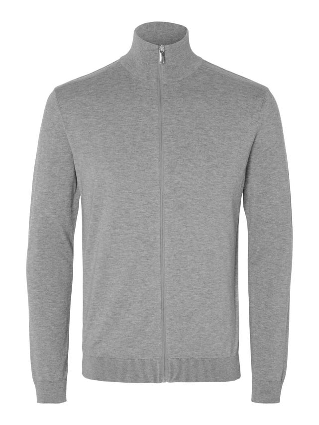 Slhberg Full Zip Cardigan B No