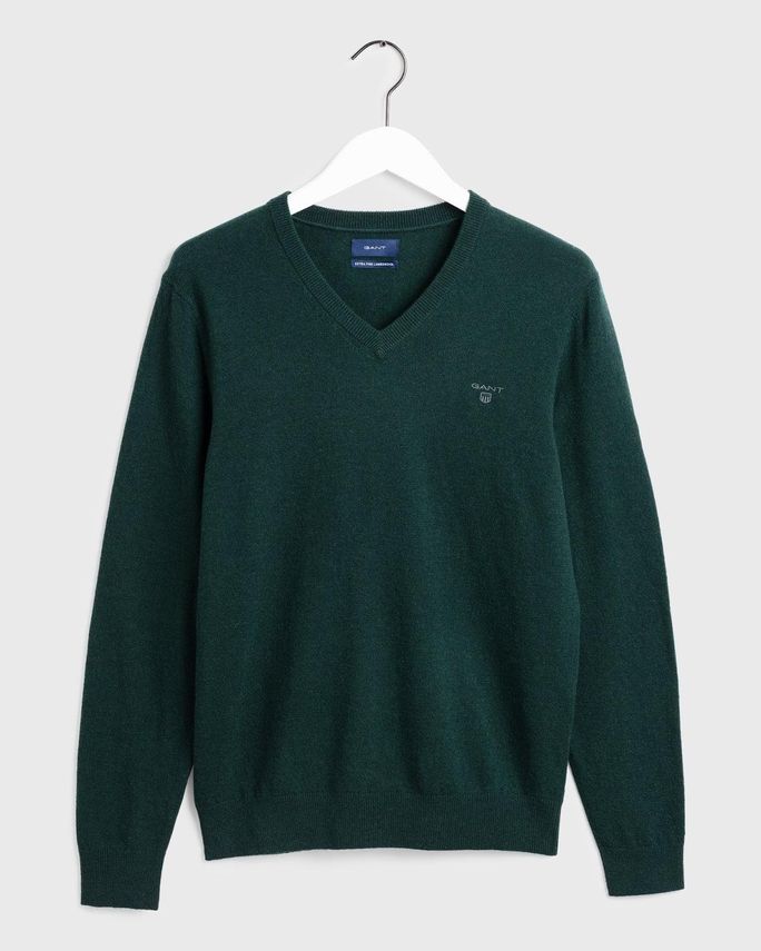 Md  Extrafine Lambswool V-neck
