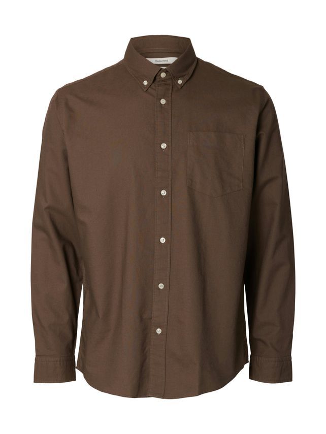 Slhregrick-ox Flex Shirt Ls S