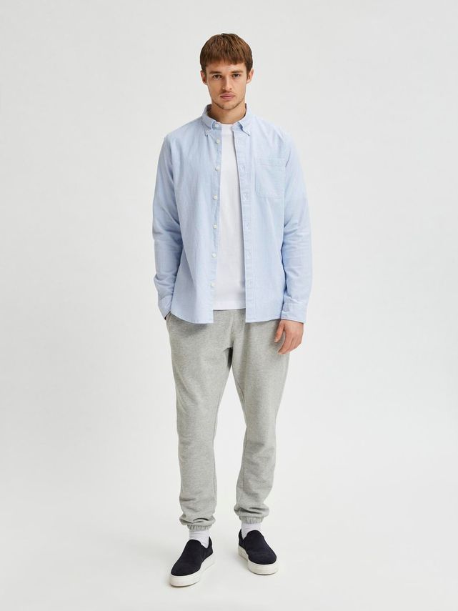 Slhregrick-ox Flex Shirt Ls S