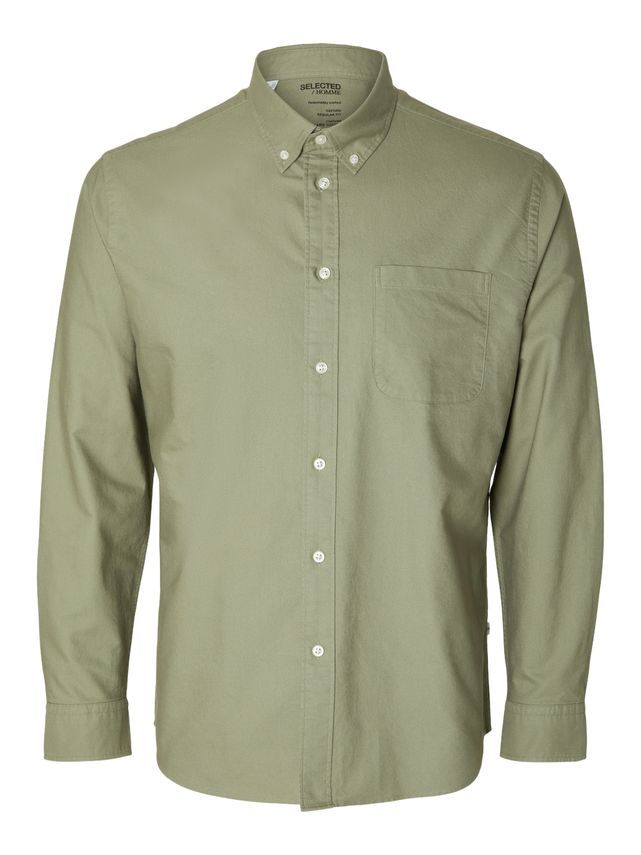 Slhregrick-ox Flex Shirt Ls S