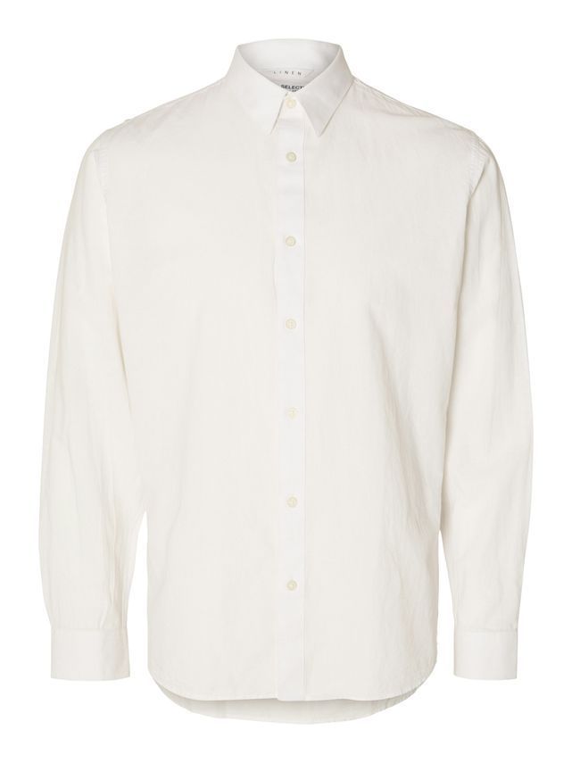 Slhslimnew-linen Shirt Ls W No