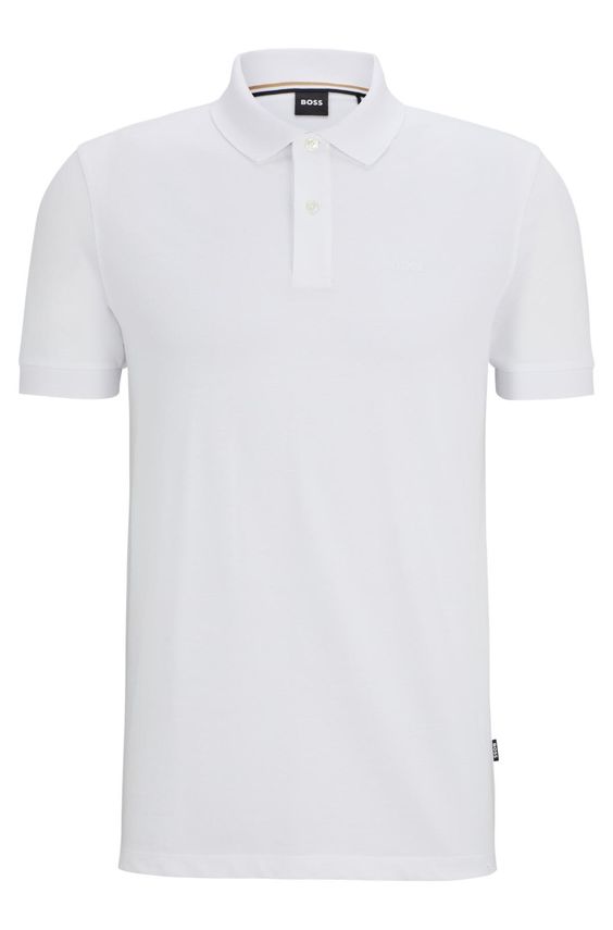 BOSS Black Poloshirt i blød bomuld – Fantastisk tilbud!