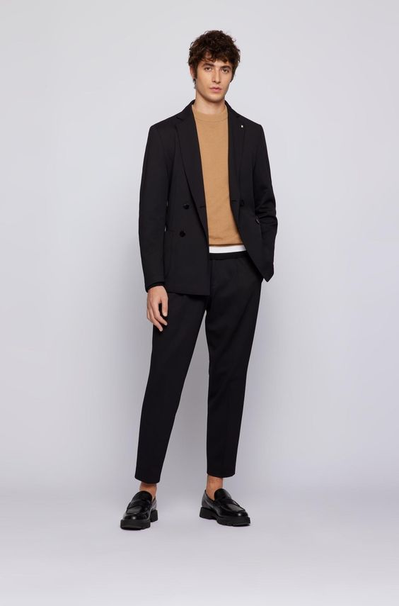 BOSS Black Sweatshirt - Ecaio 10241475 01 på Riott.dk