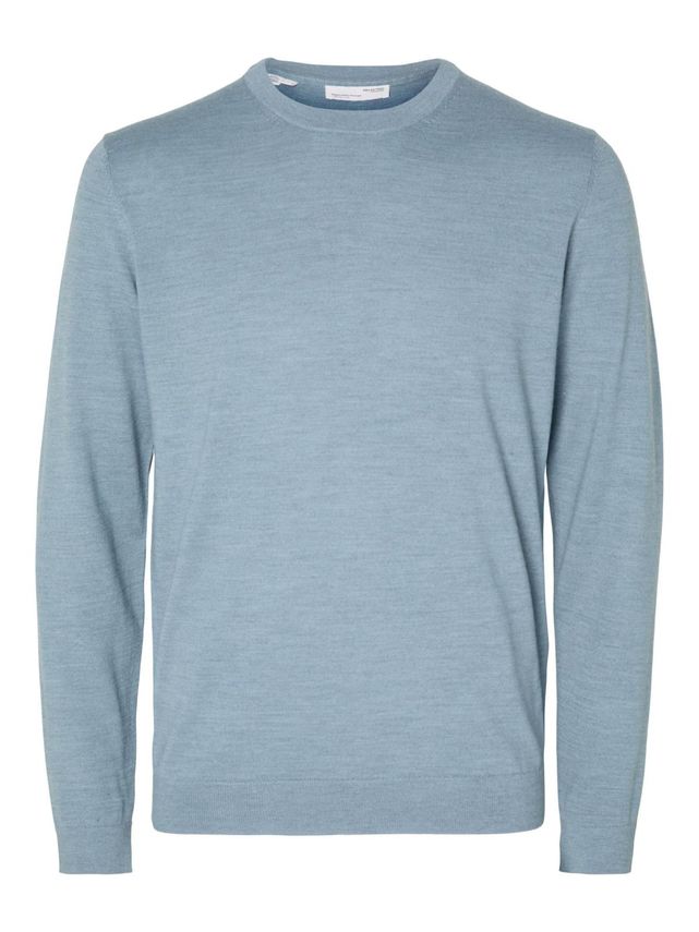 Slhtown Merino Coolmax Knit Crew B