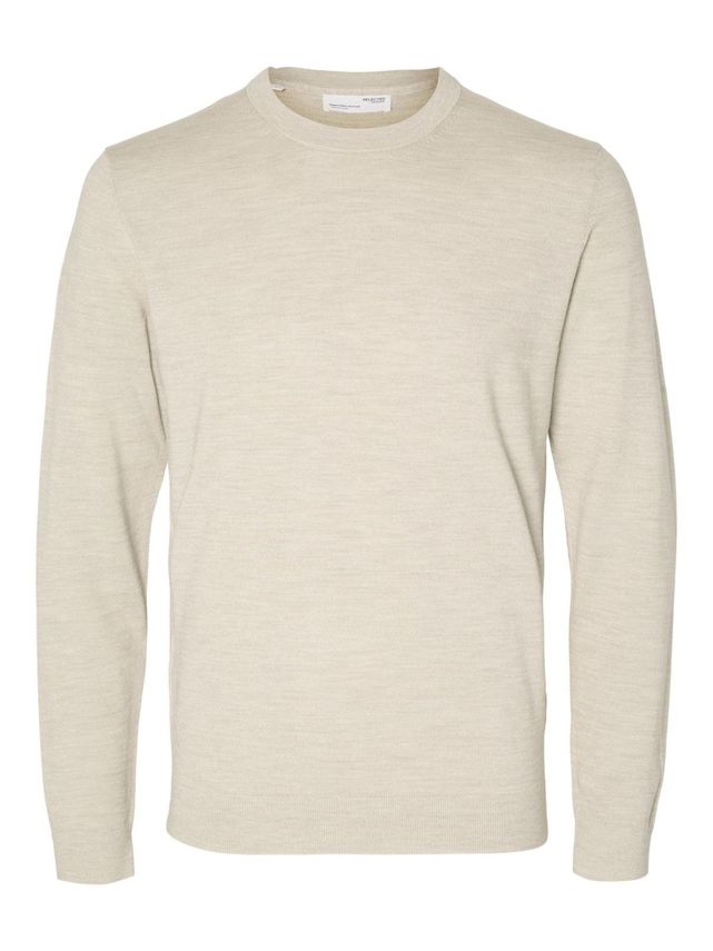 Slhtown Merino Coolmax Knit Crew B